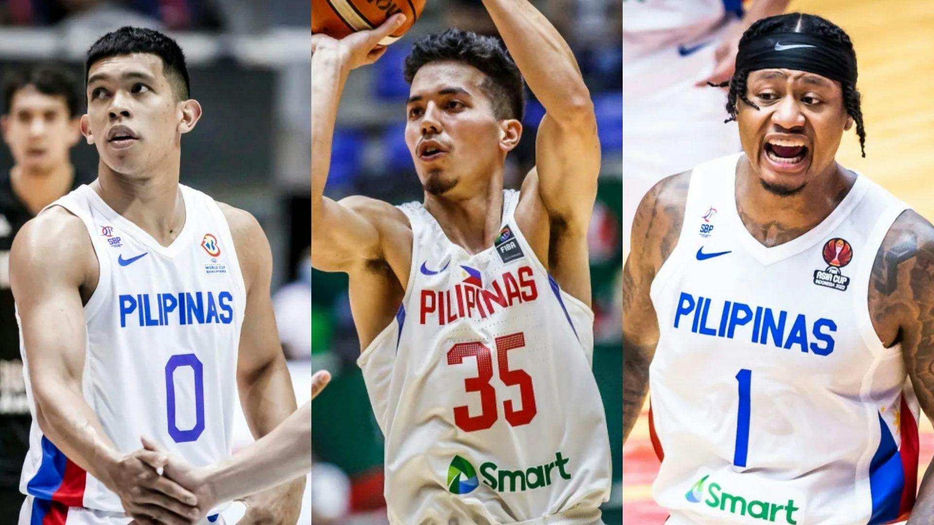 SEA Games: Thirdy Ravena, Matthew Wright, Ray Parks Jr. banner Gilas Men Final 12 